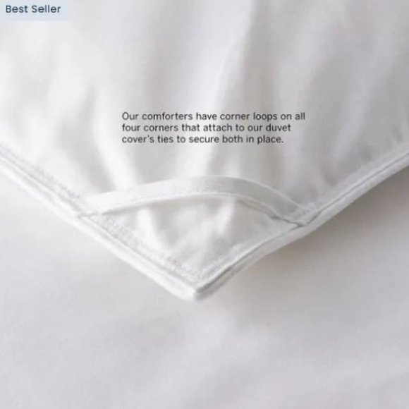 The Company Store Lacrosse Loftaire Down Alternative Light Weight Comforter-Full - Picture 4 of 6